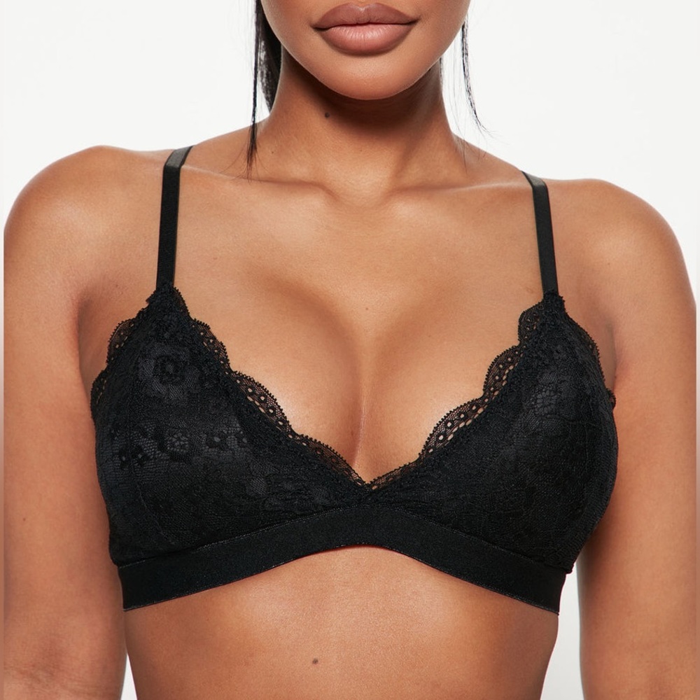 (A54) True by Rue21 Lace Must Have PushUp Bra,‎ Black, Sizes XS = 34B, NWT